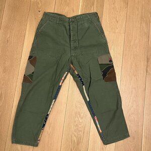 Atelier & Repairs The Ginsberg Fatigue military camo cargo pants